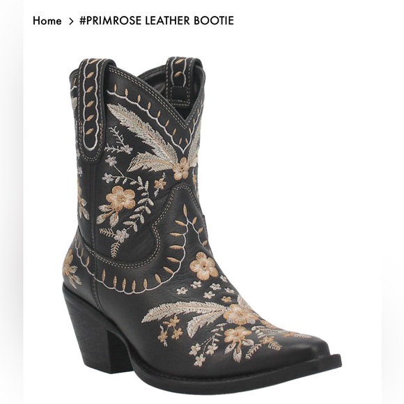dingo Shoes - 🆕 Dingo PRIMROSE LEATHER BOOTIE size 8